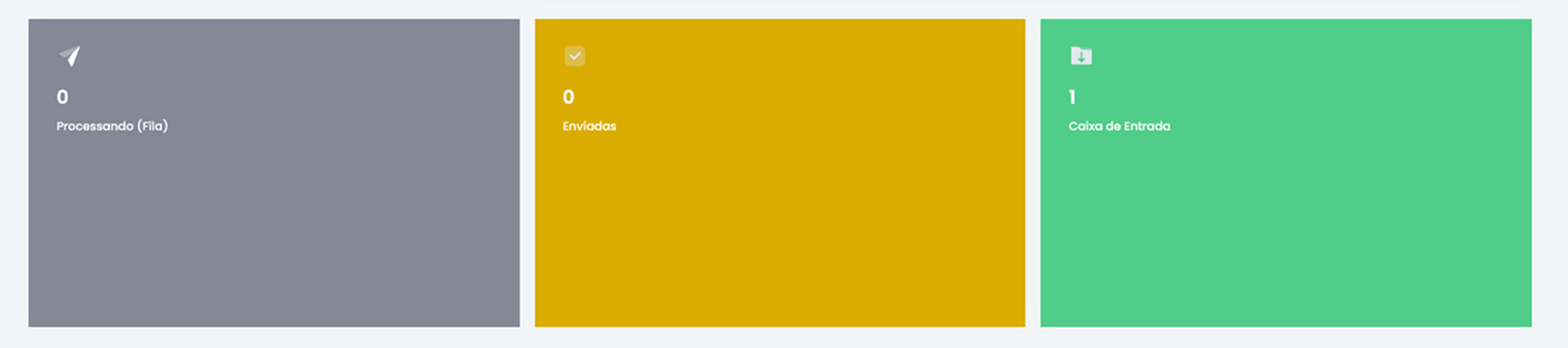 Captura de tela da seção status dos serviços